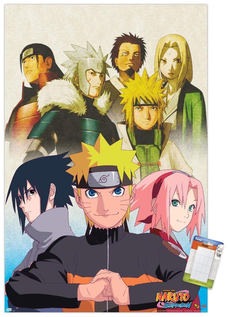 Capa do anime Naruto Shippuden