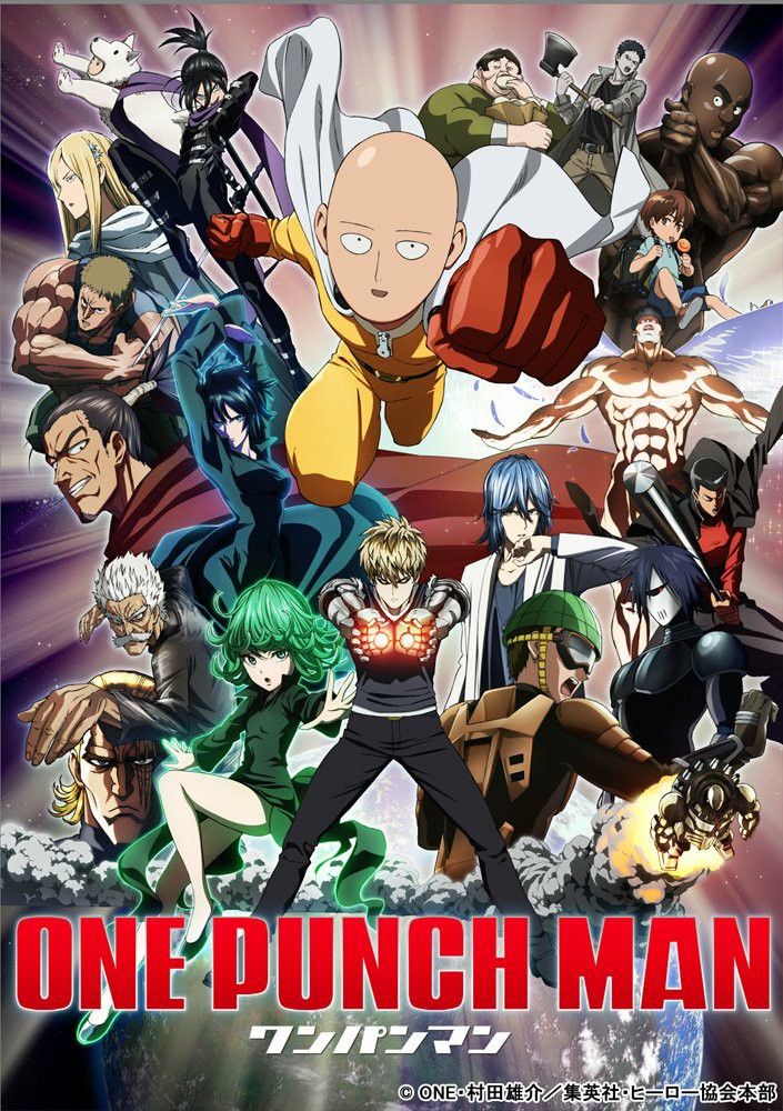Capa do anime One Punch Man