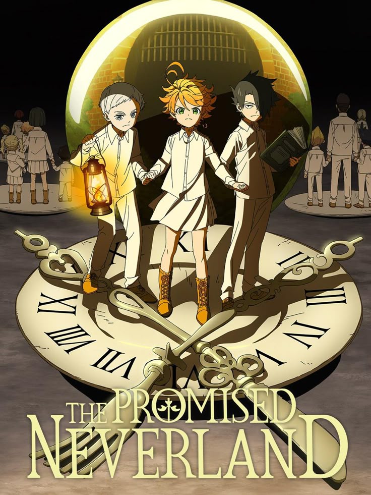 Capa do anime The Promised Neverland