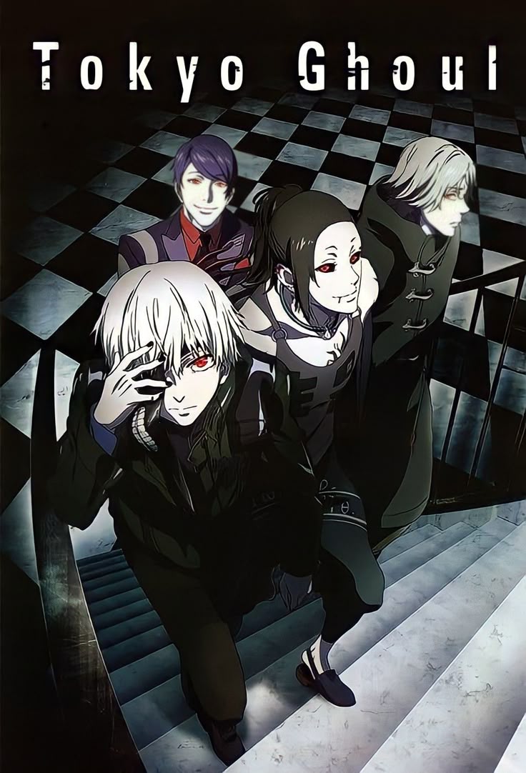 Capa do anime Tokyo Ghoul